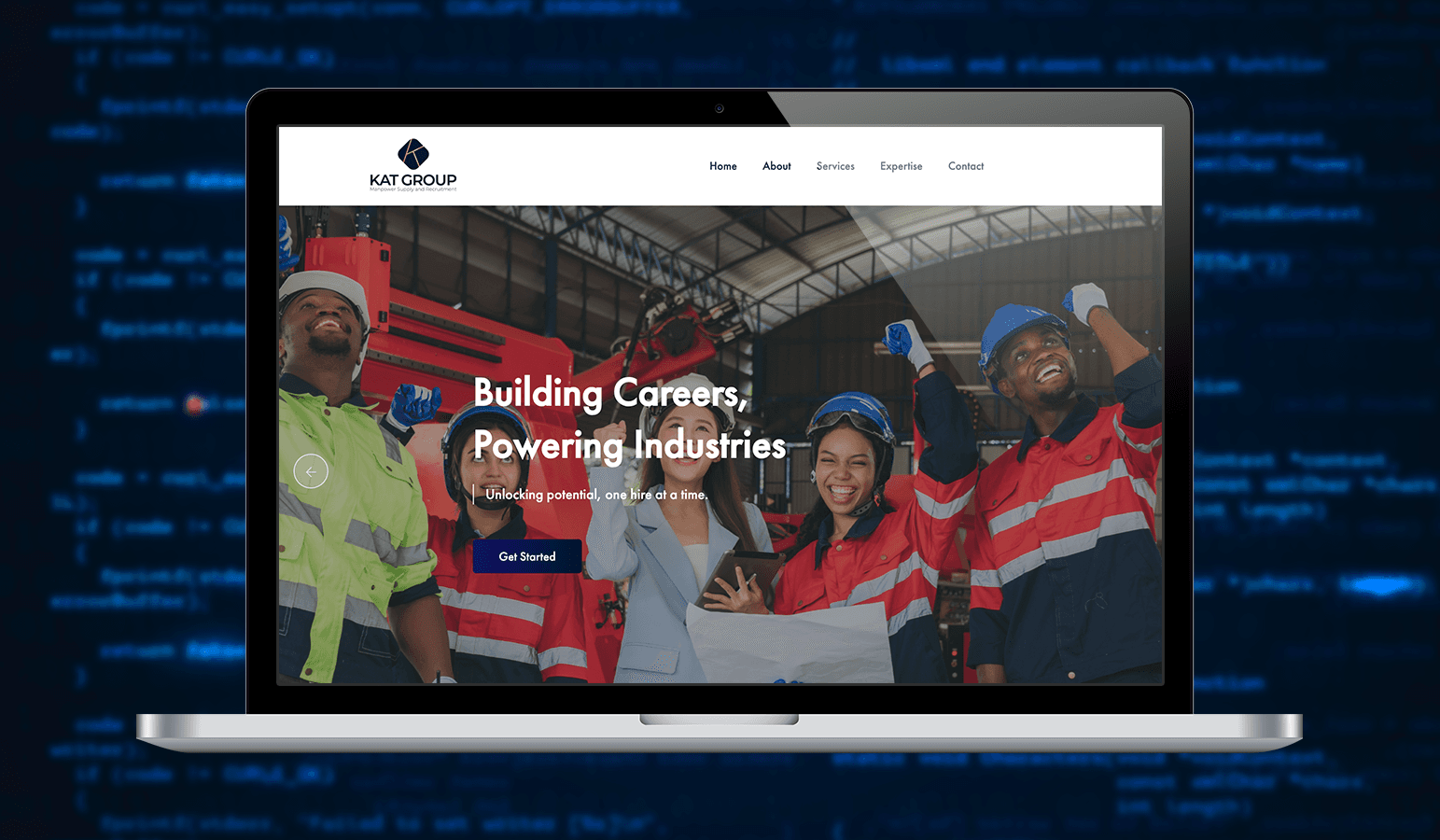 KAT Group | Corporate Website  project image